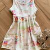 Vestido Infantil Feminino Curto Estampa Mundo das Fadas Fernanda Ramos Kids