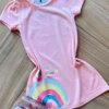 fernandaramoskids com br Vestido Infantil Feminino Curto Evase Caracol Feliz 1