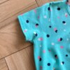 fernandaramoskids com br Vestido Infantil Feminino Curto Evase com Bolinhas Verde Água1