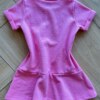 fernandaramoskids com br Vestido Infantil Feminino Curto Manga Curta com Bolso Rosa2