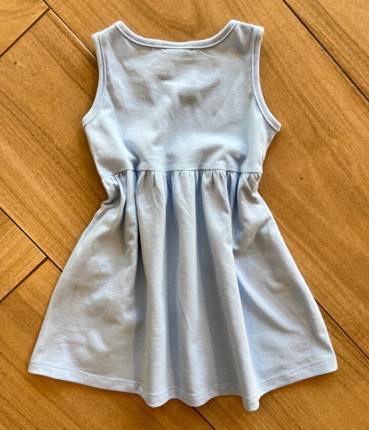 fernandaramoskids com br Vestido Infantil Feminino Curto Meia Malha Estampa Morangos Azul2