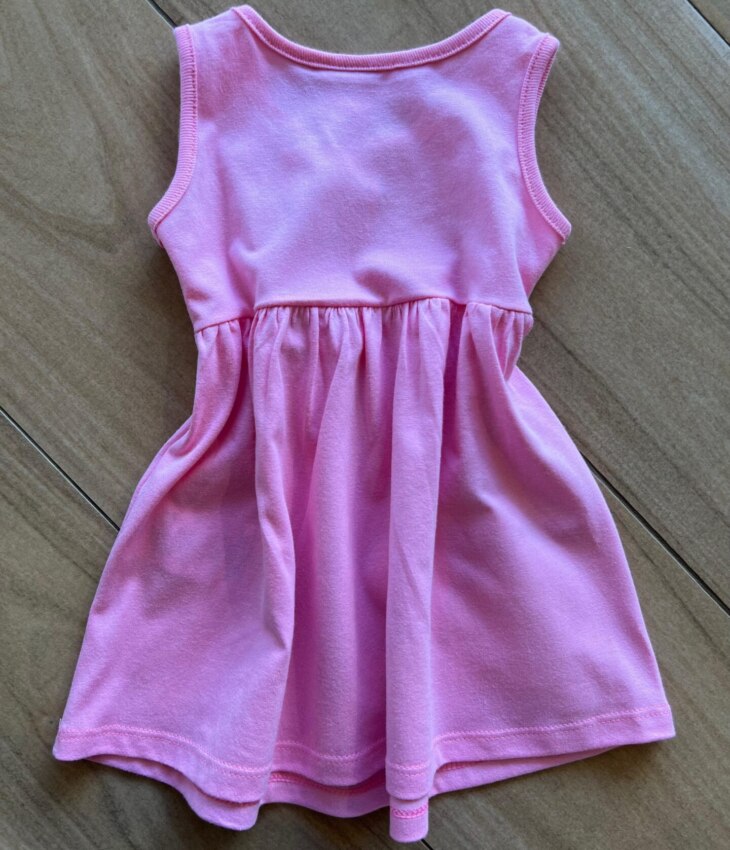 fernandaramoskids com br Vestido Infantil Feminino Curto Meia Malha Estampa Morangos Rosa2