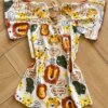 fernandaramoskids com br Vestido Infantil Feminino Curto Meia Malha Hey Buddy Estampado2