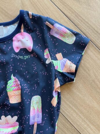 fernandaramoskids com br Vestido Infantil Feminino Curto Meia Malha Ice Cat Sweet Azul1