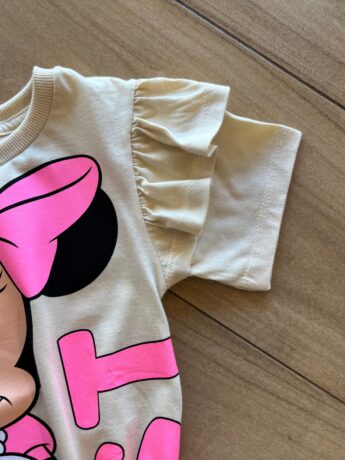 fernandaramoskids com br Vestido Infantil Feminino Curto Minnie Mouse1