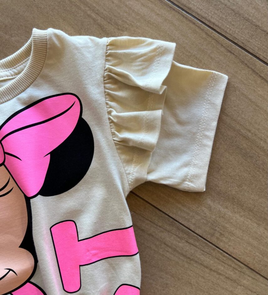 fernandaramoskids com br Vestido Infantil Feminino Curto Minnie Mouse1