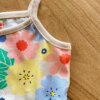 fernandaramoskids com br Vestido Infantil Feminino Curto Nude Todo em Flores1