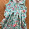 fernandaramoskids com br Vestido Infantil Feminino Curto Rodado Alça Estampado Verde Água1