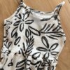 fernandaramoskids com br Vestido Infantil Feminino Curto Rodado Alça Fina Estampado Off White1