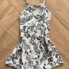 fernandaramoskids com br Vestido Infantil Feminino Curto Rodado Alça Fina Estampado Off White2