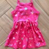 fernandaramoskids com br Vestido Infantil Feminino Curto Rodado Alça Fina Estampado Pink2