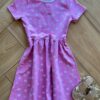 Vestido Infantil Feminino Curto Rodado Bola de Tênis Lilás Fernanda Ramos Kids