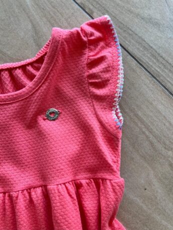 fernandaramoskids com br Vestido Infantil Feminino Curto Rodado com Bolsinha Bordada1
