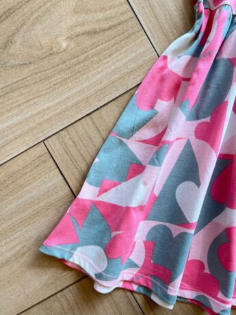 fernandaramoskids com br Vestido Infantil Feminino Curto Rodado com Desenhos Assimétricos1
