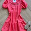 Vestido Infantil Feminino Curto Rodado com Detalhe no Tecido Fernanda Ramos kids