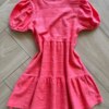 fernandaramoskids com br Vestido Infantil Feminino Curto Rodado com Detalhe no Tecido2