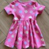 fernandaramoskids com br Vestido Infantil Feminino Curto Rodado de Bichinhos Rosa2