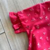 fernandaramoskids com br Vestido Infantil Feminino Curto Rodado Detalhe na Manga Vermelho1