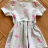 fernandaramoskids com br Vestido Infantil Feminino Curto Rodado Estampa Dinossauro Verde2