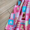 fernandaramoskids com br Vestido Infantil Feminino Curto Rodado Evase Babados Rosa1