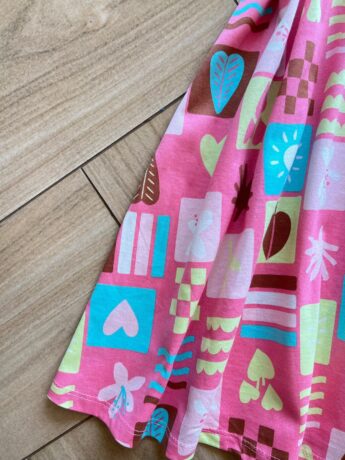 fernandaramoskids com br Vestido Infantil Feminino Curto Rodado Evase Babados Rosa1