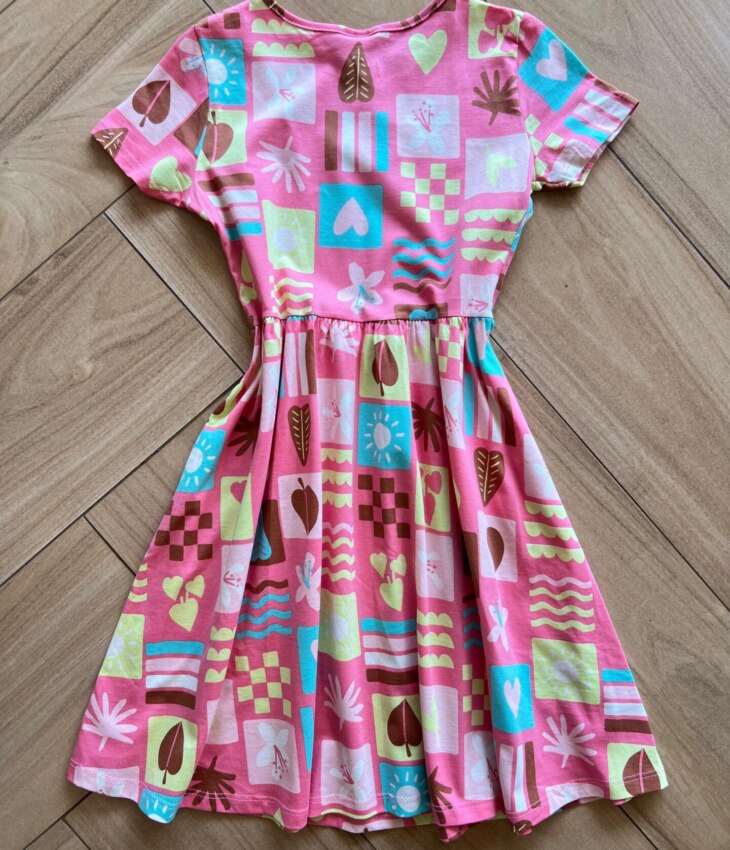 fernandaramoskids com br Vestido Infantil Feminino Curto Rodado Evase Babados Rosa2