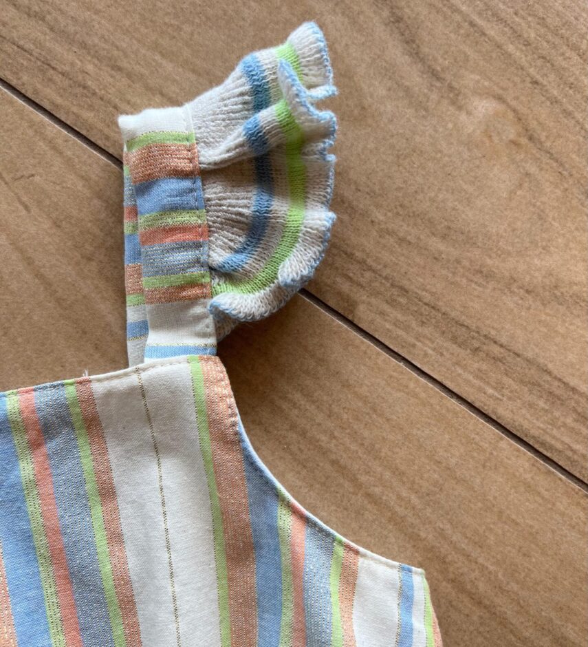 fernandaramoskids com br Vestido Infantil Feminino em Linho Listrado1