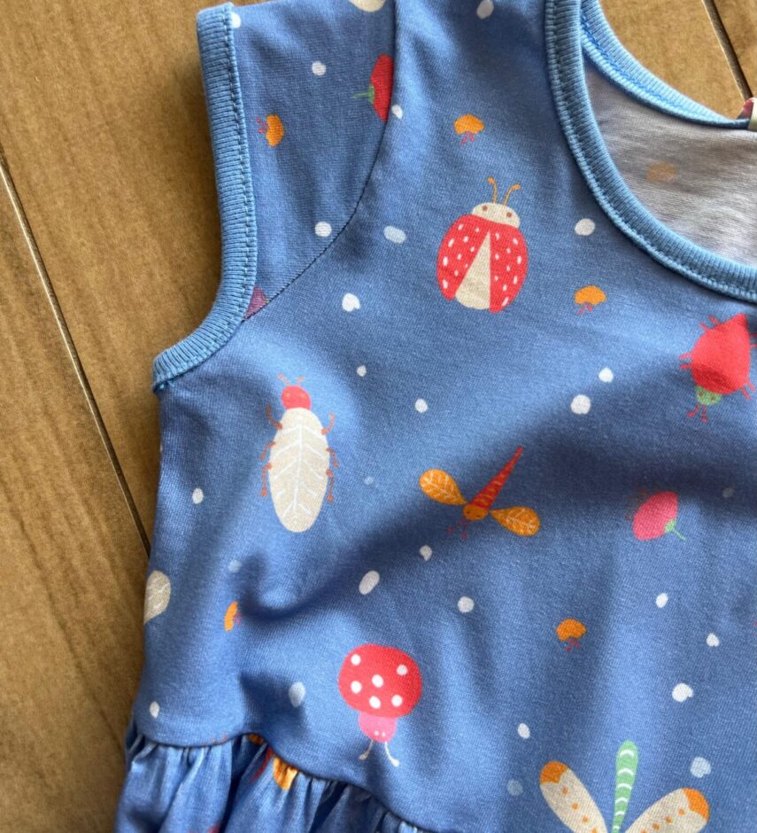 fernandaramoskids com br Vestido Infantil Feminino Estampado Bichinhos 1