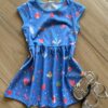 Vestido Infantil Feminino Estampado Bichinhos Fernanda ramos kids