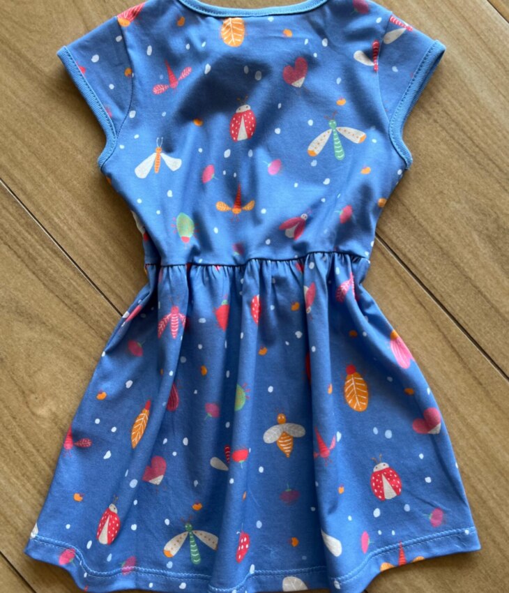fernandaramoskids com br Vestido Infantil Feminino Estampado Bichinhos 2