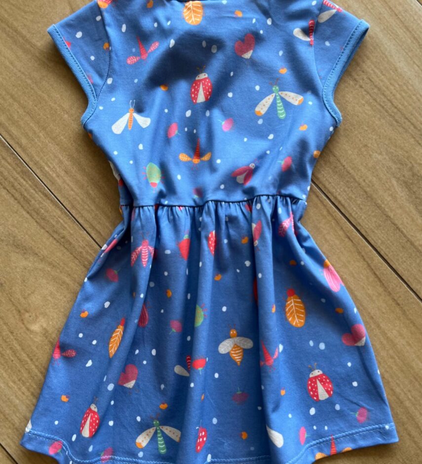 fernandaramoskids com br Vestido Infantil Feminino Estampado Bichinhos 2