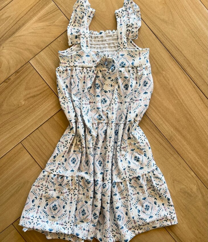 fernandaramoskids com br Vestido Infantil Feminino Estampado Detalhe em Brilho 2