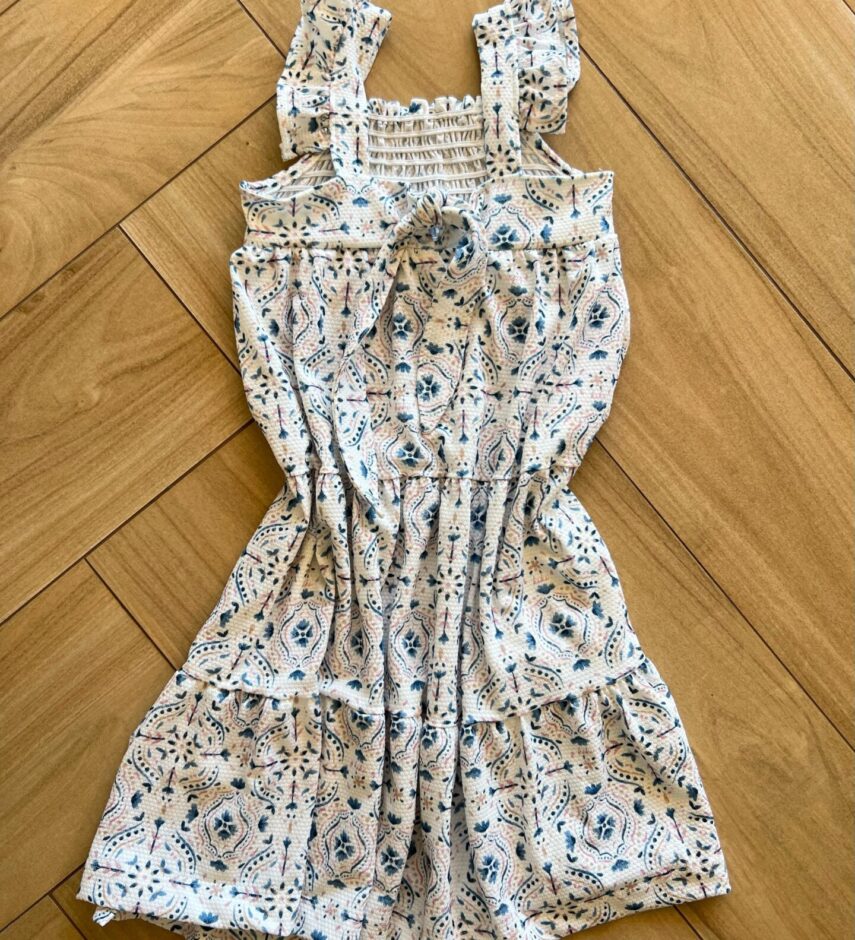 fernandaramoskids com br Vestido Infantil Feminino Estampado Detalhe em Brilho 2