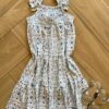 Vestido Infantil Feminino Estampado Detalhe em Brilho Fernanda Ramos Kids