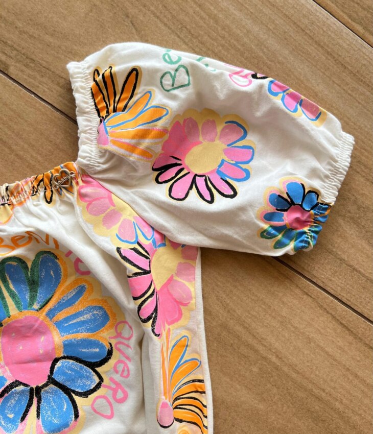 fernandaramoskids com br Vestido Infantil Feminino Manga Curta Bem Me Quer Marfim1