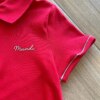 fernandaramoskids com br Vestido Infantil Feminino Manga Curta com Gola Vermelho1