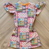 fernandaramoskids com br Vestido Infantil Feminino Manga Curta Gatinha Estilosa 2