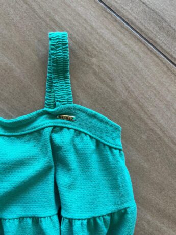 fernandaramoskids com br Vestido Infantil Feminino Midi com Alçinha Verde1