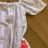 fernandaramoskids com br Vestido Infantil Feminino Off White Lese 1
