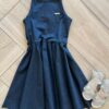 Vestido Infantil Feminino Preto Brilho Lurex Fernanda Ramos Kids