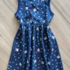 Vestido Infantil Feminino Rodado Estampa Sorvetes de Coração Fernanda Ramos Kids