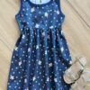 Vestido Infantil Feminino Rodado Estampa Sorvetes de Coração Fernanda Ramos Kids