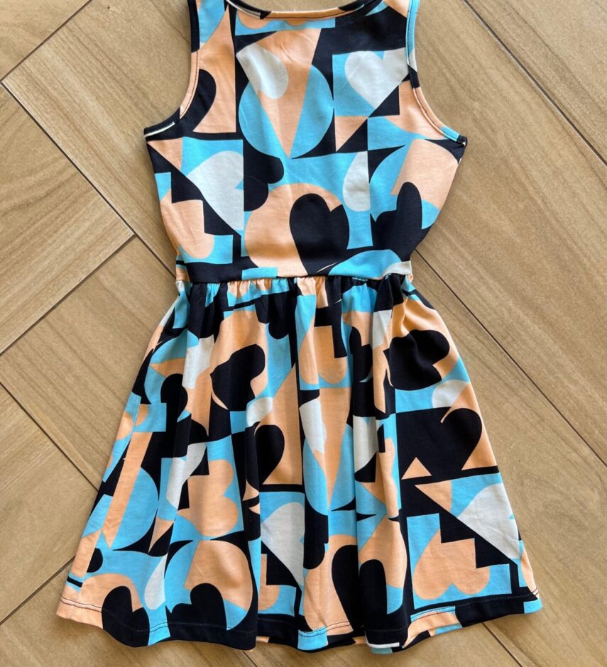 fernandaramoskids com br Vestido Infantil Feminino Rodado Estampado 1