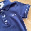 fernandaramoskids com br Vestido Polo Infantil Feminino Curto Azul 1