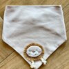 Babador Infantil Masculino Detalhe do Bichinho Nude Fernanda Ramos Kids