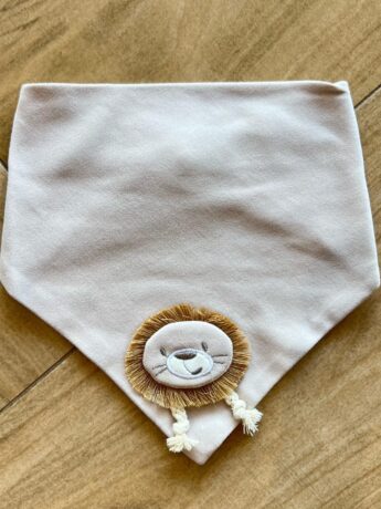 Babador Infantil Masculino Detalhe do Bichinho Nude Fernanda Ramos Kids