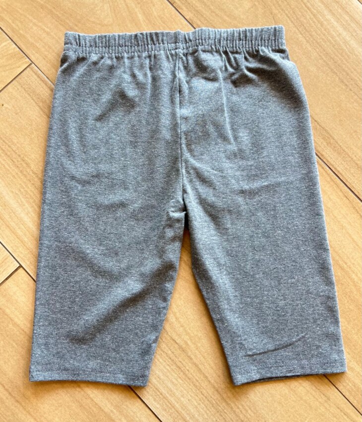Bermuda Infantil Masculina Ciclista em Cotton Cinza Fernanda Ramos Kids