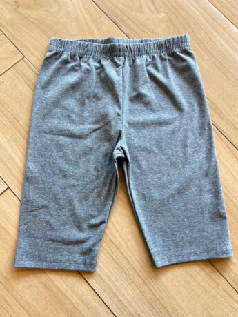 Bermuda Infantil Masculina Ciclista em Cotton Cinza Fernanda Ramos Kids