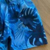 fernandaramoskids com br Bermuda Infantil Masculina Tactel Estampa Floral Tons Azuis1