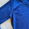 fernandaramoskids com br Blusa Manga Longa Infantil Feminina Azul Marinho com Estrelinhas1
